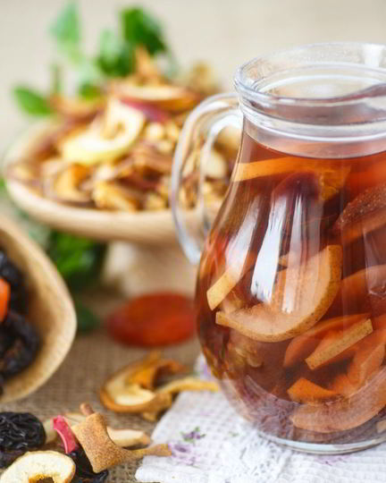 Рецепт компота из свежих сухофруктов