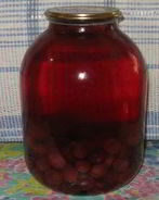 Компот из вишни на зиму без стерилизации