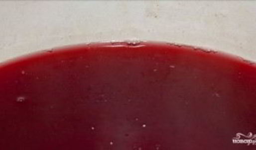 компот из вишни замороженной