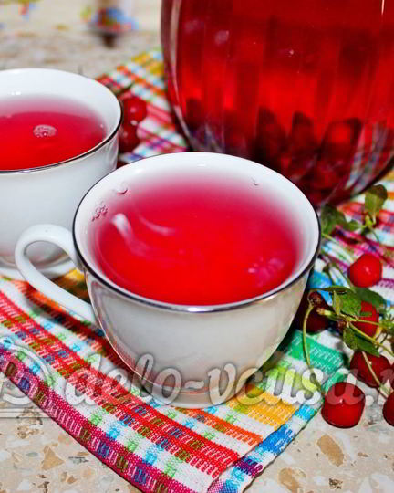 Рецепт компота из вишни