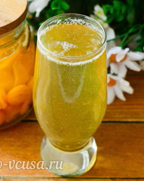 Компот из желтой алычи на зиму