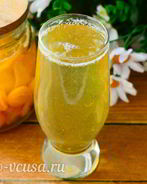 Компот из желтой алычи на зиму