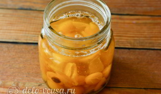 компот из желтой алычи на зиму