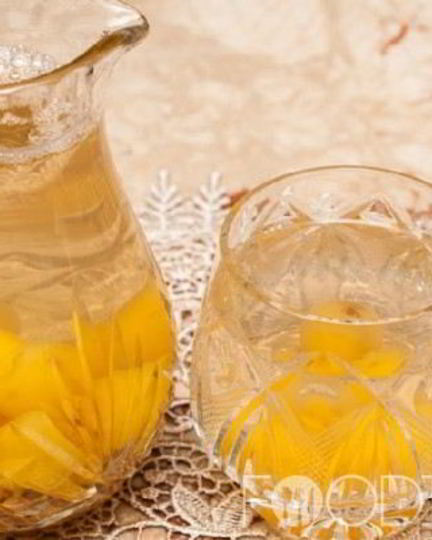 Рецепт компота из желтой черешни