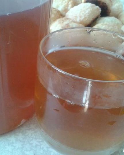 Рецепт компота янтарного