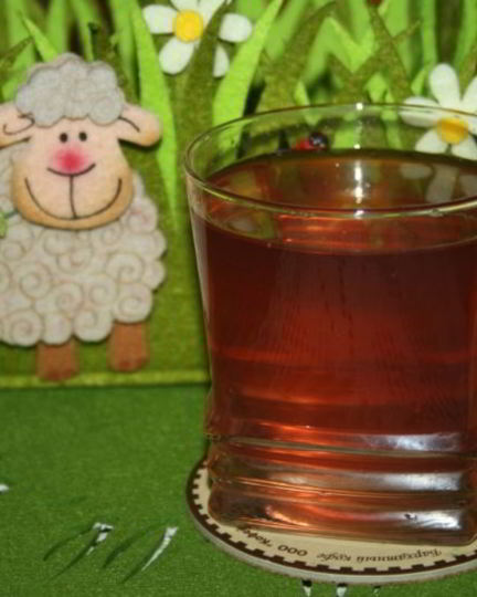 Рецепт нектаринового компота с черешней, клубникой и апельсином