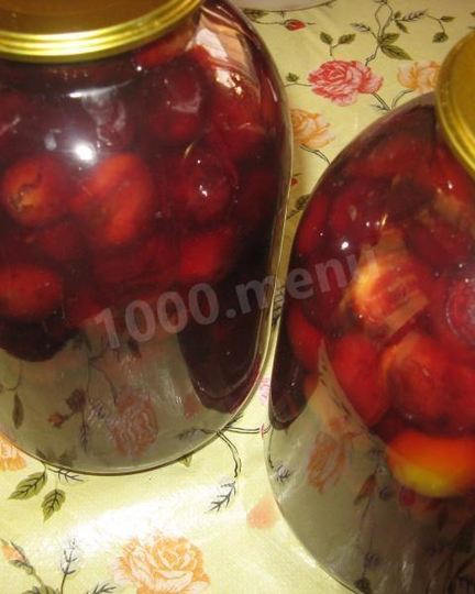 Рецепт сливового компота из сливы с косточками