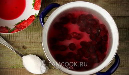 вишневый компот