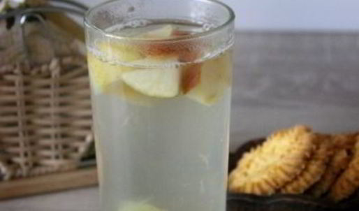 яблочный компот с киви и лимоном