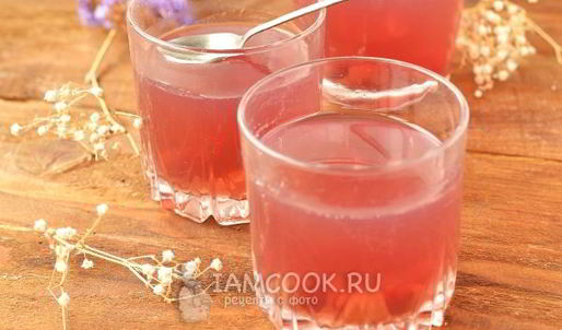 желе из компота