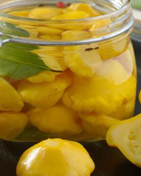 Консервированные патиссоны