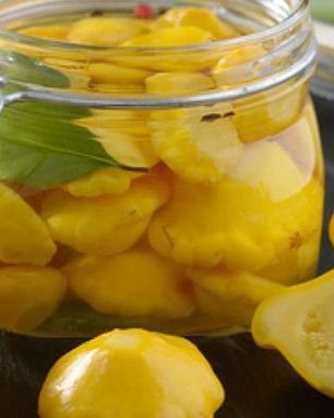 Консервированные патиссоны