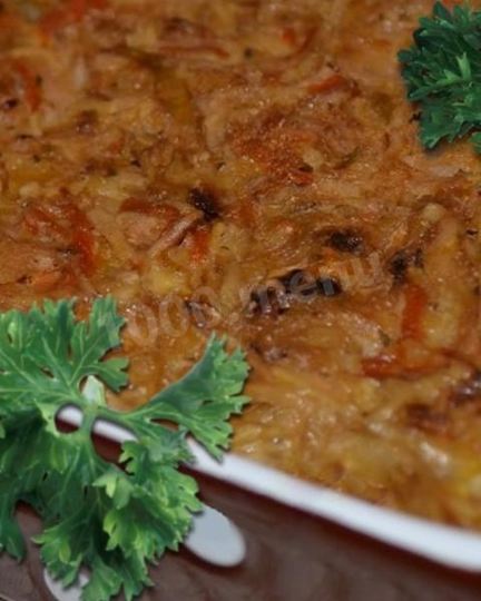 Рецепт квашеной капусты запеченной