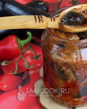 Лечо из баклажанов на зиму