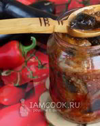 Лечо из баклажанов на зиму