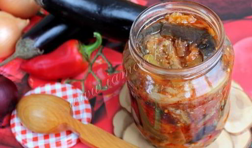 лечо из баклажанов на зиму