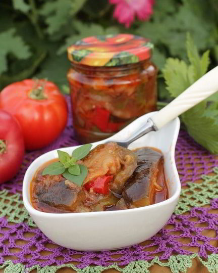 Рецепт лечо из баклажанов