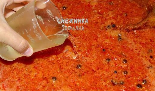 лечо из помидоров