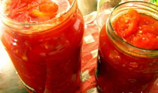 ленивая томатная заготовка