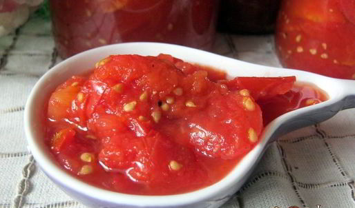 ленивая томатная заготовка