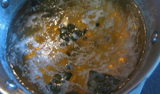 быстрая маринованная капуста с яблоками и медом