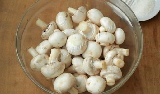 быстрые маринованные шампиньоны