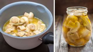 Маринованные шампиньоны