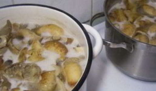 грузди маринованные хрустящие