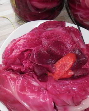 Гурийская капуста со свеклой