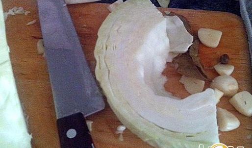 капуста маринованная пластинками