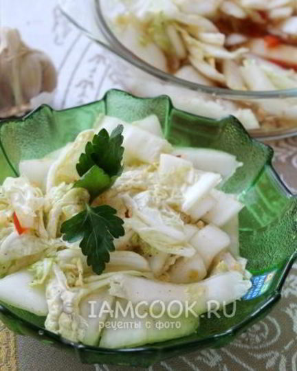 Рецепт маринованной капусты по-корейски