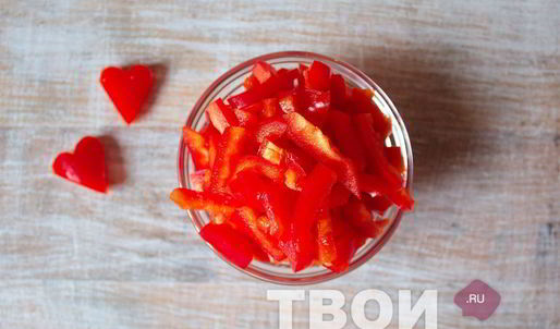 маринованная капуста с перцем