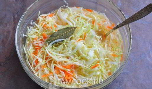 маринованная капуста с уксусом