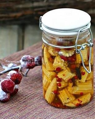 Маринованная мини кукуруза на зиму