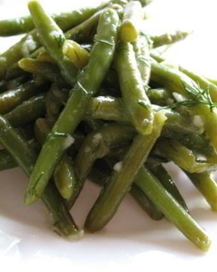 Рецепт маринованной стручковой фасоли