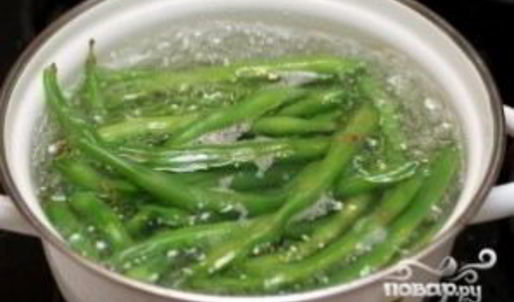 маринованная стручковая фасоль