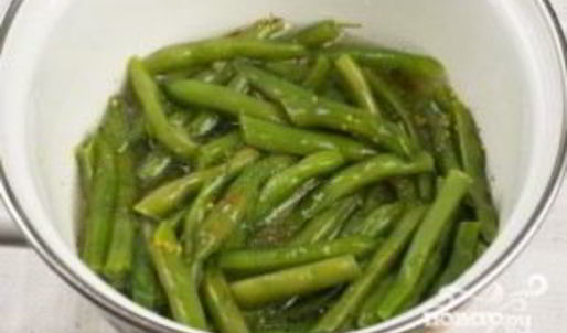 маринованная стручковая фасоль