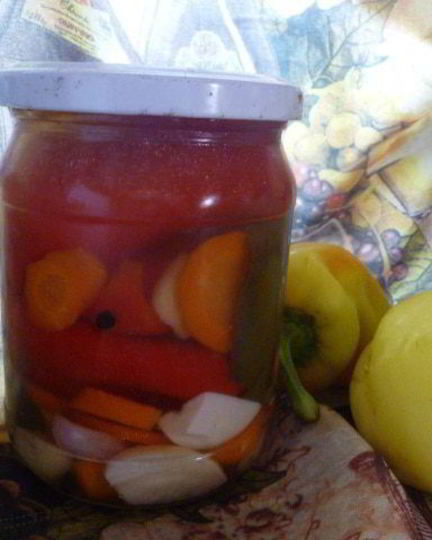 Рецепт маринованного болгарского перца