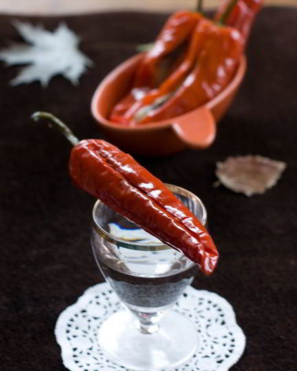 Рецепт маринованного перца с селедкой
