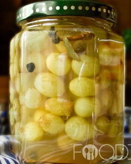 Рецепт маринованного винограда