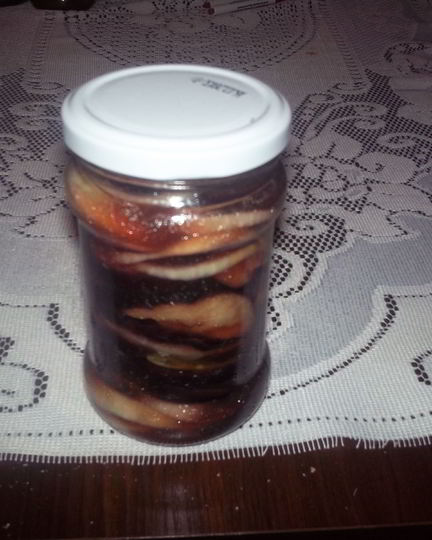 Рецепт маринованных баклажанов с луком