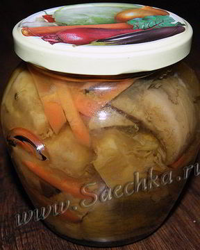 Маринованные грибы на зиму