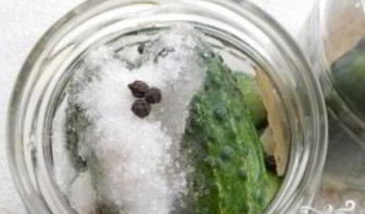 маринованные корнишоны на зиму