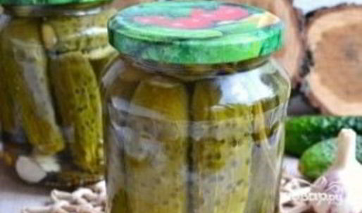 маринованные корнишоны на зиму