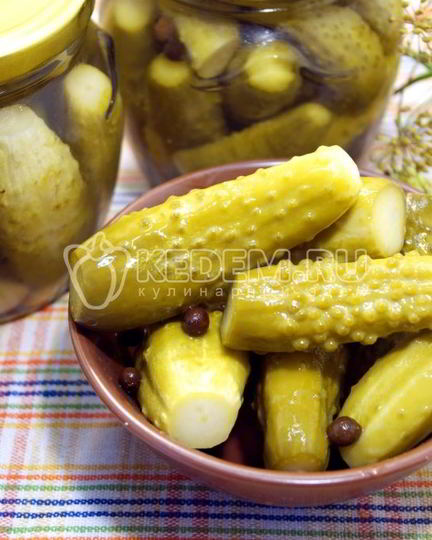 Рецепт маринованных огурцов фирменных