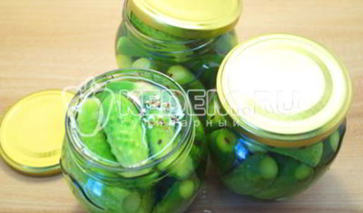 маринованные огурцы фирменные