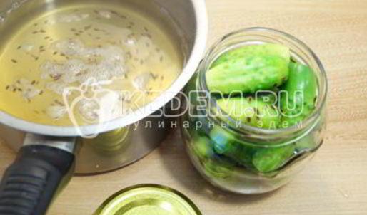 маринованные огурцы фирменные