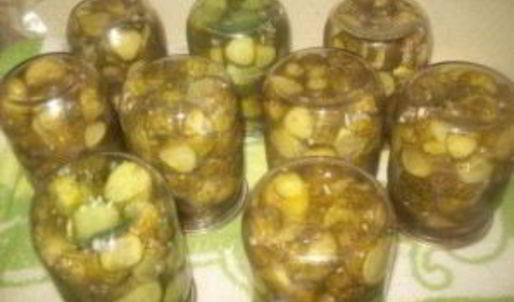 маринованные огурцы с горчицей