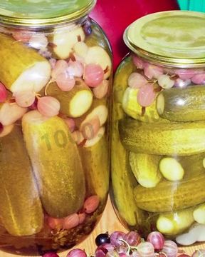 Маринованные огурцы с крыжовником хрустящие на зиму