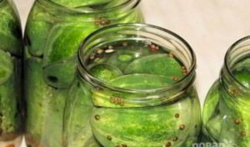 маринованные огурцы с уксусом